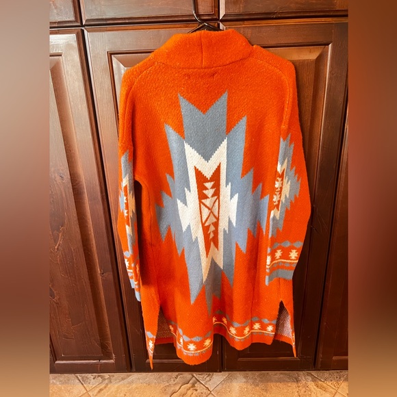 Rockin C Aztec Cardigan - Picture 2 of 7